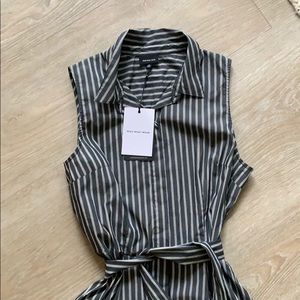 NWT Who What Wear Striped Dress - Size M